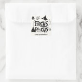 Sticker Carré Halloween drôle Hocus Pocus Witch (Sac)