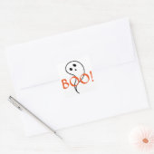 Sticker Carré Halloween Ghost (Enveloppe)