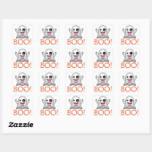 Sticker Carré Halloween Ghost (Feuille)