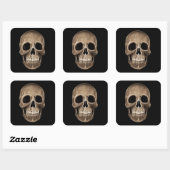 Sticker Carré Halloween Halloween Skeleton X-Ray (Feuille)