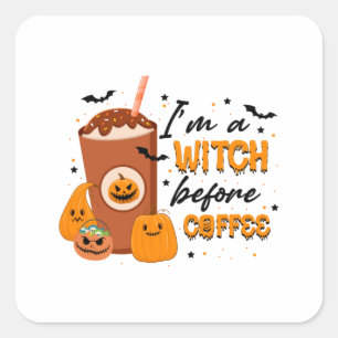 Sticker Carré Halloween I