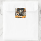 Sticker Carré Halloween Witch (Sac)