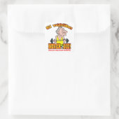 Sticker Carré Haltérophiles (Sac)