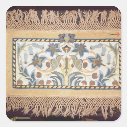Sticker Carré Hammersmith Rug', c.1880 (Devant)