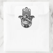 Sticker Carré Hamsa Hand Zendoodle (Sac)