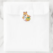 Sticker Carré Hamster avec sac.PNG (Sac)