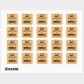 Sticker Carré Handbells Obsédés (Feuille)