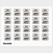 Sticker Carré Handbells Obsédés (Feuille)