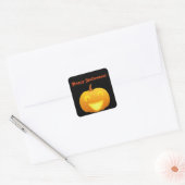 Sticker Carré Happy Halloween (Enveloppe)