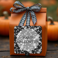 Happy Halloween Dancing Skeletons