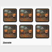 Sticker Carré Happy Halloween Night Collection (Feuille)
