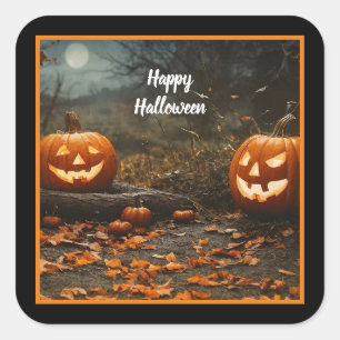 Sticker Carré Happy Halloween Night Collection