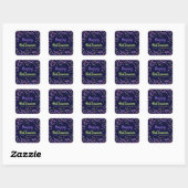Sticker Carré Happy Halloween Sprinkles Custom (Feuille)