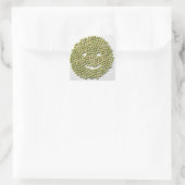 Sticker Carré Haricots, soja, Aliments (Sac)