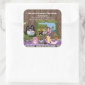 Sticker Carré Harmonie Hinterland (Sac)