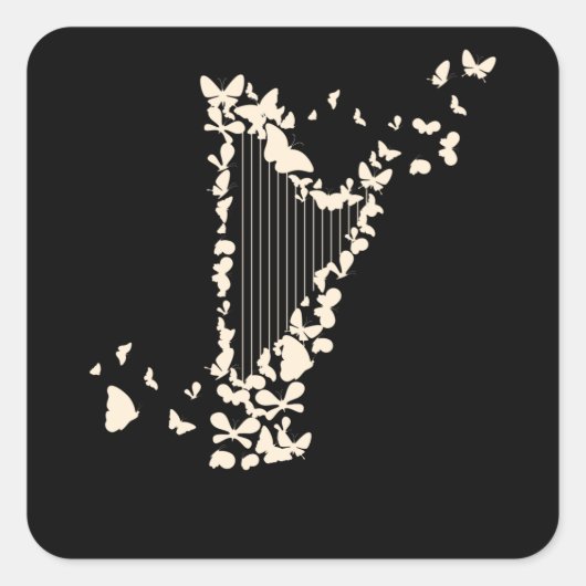 Sticker Carré Harpais (Devant)