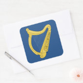 Sticker Carré Harpe irlandaise (Enveloppe)