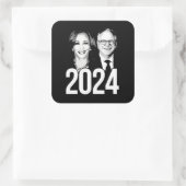 Sticker Carré Harris Walz 2024 (Sac)