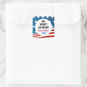 Sticker Carré Harris/Walz 2024 Design (Sac)