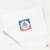 Sticker Carré Harris/Walz 2024 Design (Enveloppe)