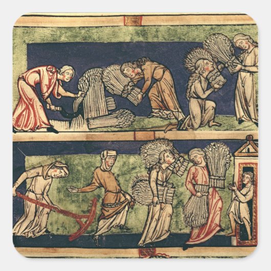 Sticker Carré Harvard, École du Rhin (Devant)