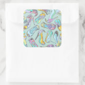 Sticker Carré Haut talons (Sac)