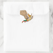 Sticker Carré Hawkman (Sac)