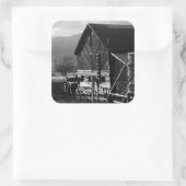 Sticker Carré Hay Barn (Sac)