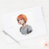 Sticker Carré hayley williams (Enveloppe)