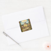 Sticker Carré Haywain, 1515 (Enveloppe)