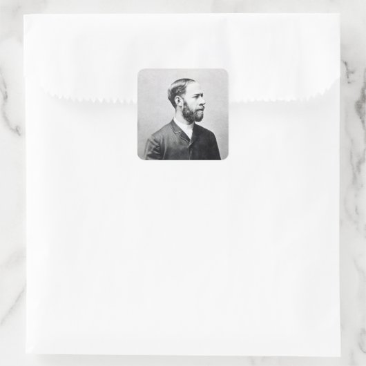 Sticker Carré Heinrich Rudolph Hertz (Sac)