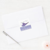 Sticker Carré Hélicoptère (Enveloppe)