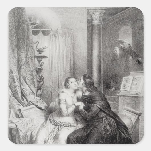 Sticker Carré Heloise et Abelard (Devant)