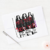 STICKER CARRÉ HELTER SKELTER BLACK KUSH (Enveloppe)