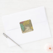 Sticker Carré Hémisphère oriental 15 (Enveloppe)