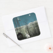 Sticker Carré Henri Rousseau - Soirée Carnaval (Enveloppe)