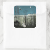 Sticker Carré Henri Rousseau - Soirée Carnaval (Sac)