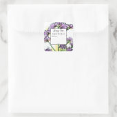 Sticker Carré Herbal Valérian Fleur Sleepy Time Blair (Sac)