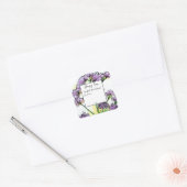 Sticker Carré Herbal Valérian Fleur Sleepy Time Blair (Enveloppe)