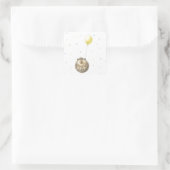 Sticker Carré Hérisson (Sac)