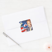 Sticker Carré Herman Cain 2012_ (Enveloppe)