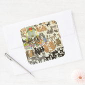 Sticker Carré Heure actuelle 2012 (Enveloppe)