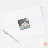 STICKER CARRÉ HEURE HIVER (Enveloppe)