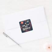 STICKER CARRÉ HEUREUSE SAINTE-VALENTIN ! (Enveloppe)