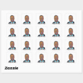 Sticker Carré Hey, c'est Doug (Feuille)