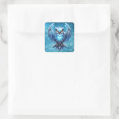 Sticker Carré Hibou d'esprit gelé (Sac)
