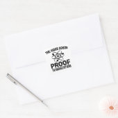 Sticker Carré Higgs Boson Smashing Stuff Works (Enveloppe)