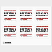 Sticker Carré Hightower Lowdown : Parlez la vérité (Sticker) (Feuille)