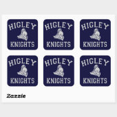 Sticker Carré Higley Knights (Feuille)