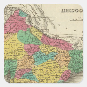 Sticker Carré Hindoostan 3